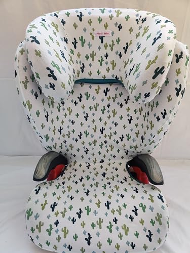 moon-bebe Funda Compatible con Romer Kidfix II XP SICT kidfix2 S, Kidfix Z (Blanco)