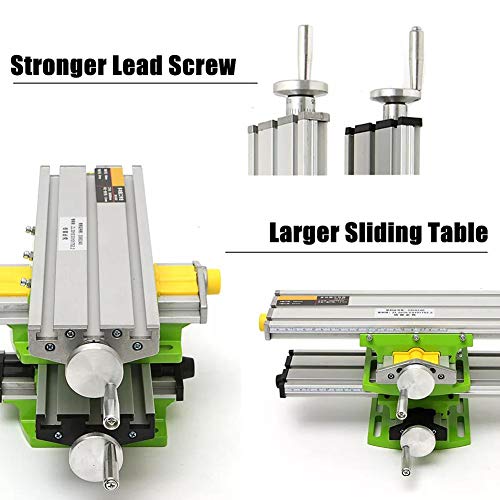 Moagem para mesa de trabalho multifuncional, BG-6330 viseira fresadora para furadeira de banco
