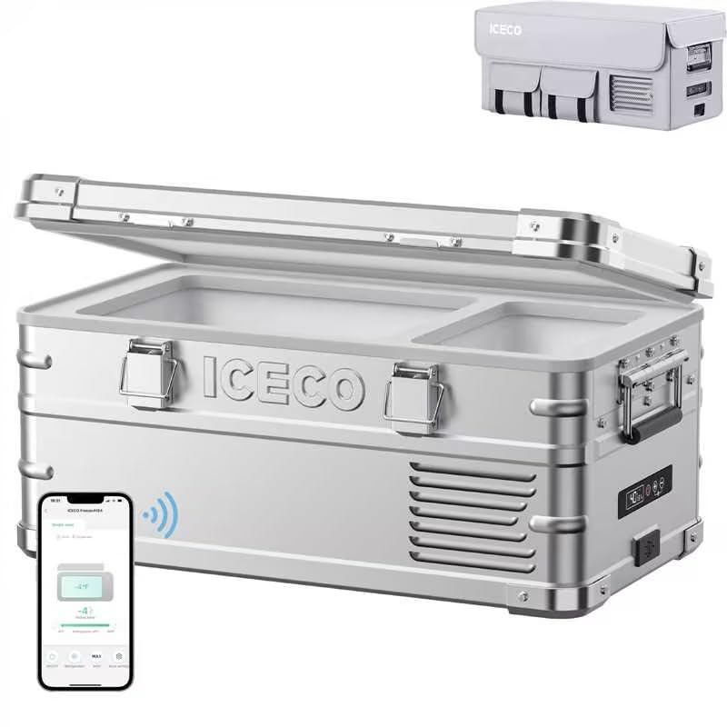 Amazon.com: ICECO APL20 12 Volt Refrigerator, 21Qt Portable Fridge
