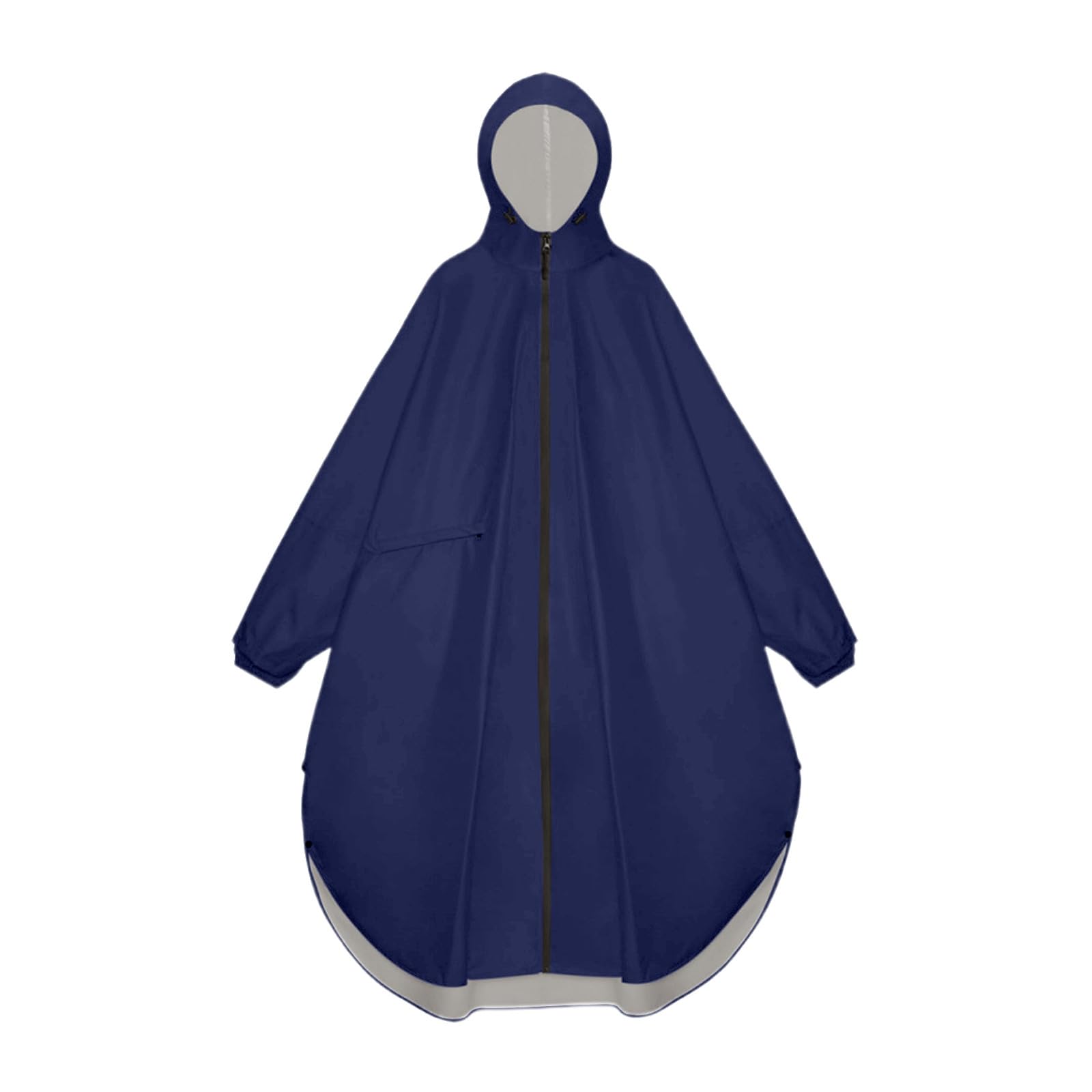 Chaquetas Invierno Para Mujer Poncho Impermeable Unisex Largo Exteriores Capucha Ligero Moderno Material PU Ciclismo Senderismo Viajes