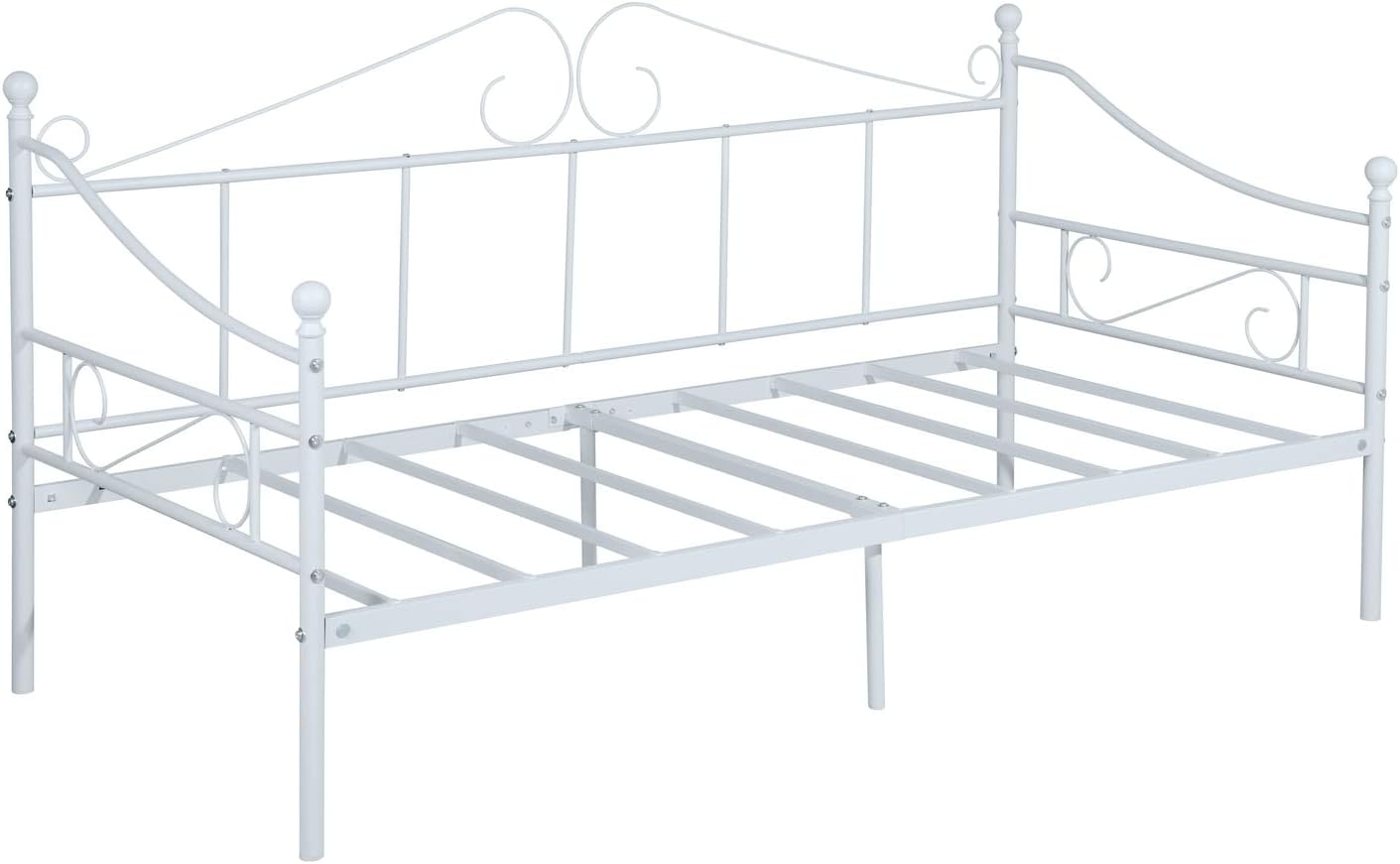 Julian Bowen Versailles Daybed, Stone White, Single Amazon.co.uk