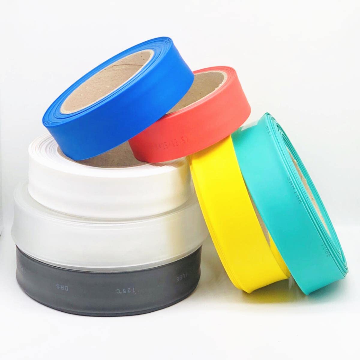 1 metro termorestringente tubo trasparente Connettore termorestringente kit tubi termorestringenti 2: 1 termorestringente tubatura-verde, 150MMX1meter