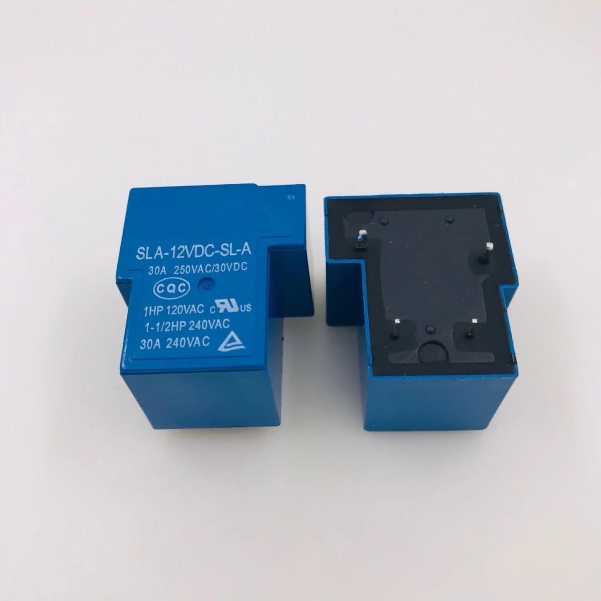 AARTERZZA 5 Pcs 30A 4 Pin Power Relay SLA-12VDC-SL-A 12V DC PCB Type
