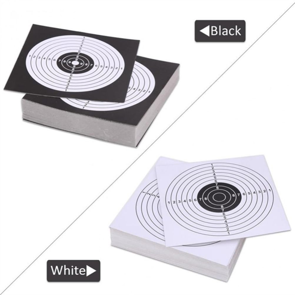 VANZACK 200pcs Archery Paper Shooting Cards for Indoor/Outdoor Practice