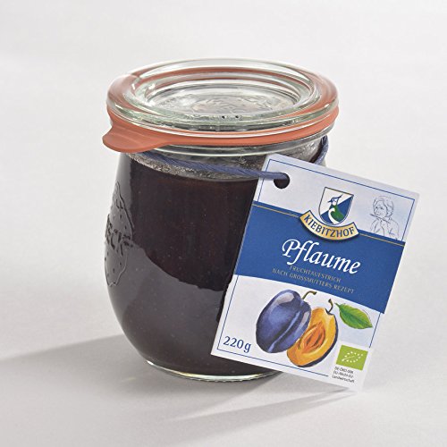 Kiebitzhof Pflaumenmus, 3er Pack (3 x 220 g) Cover