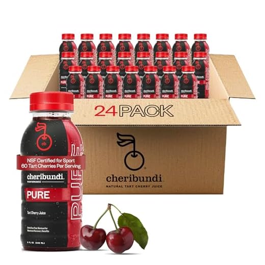 Cheribundi 100% Tart Cherry Juice Pure - Unsweetened - 8 fl oz, 24 Pack