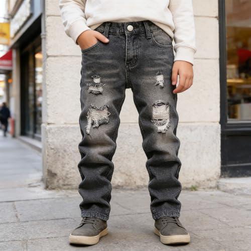 Pantalon long décontracté et tendance pour garçon stretch et souple - 5