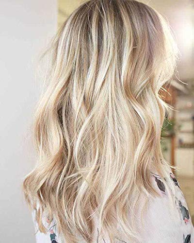 Fshine 18inch Balayage Remy Tape in Hair Extensions Color #12 Fading to #18 and #60 Glue in Extensions Human Hair 20pcs 50g