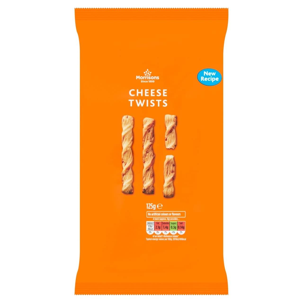 Morrisons Cheese Twists, 125g