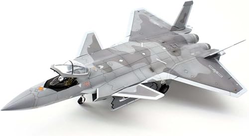 Fighter 3D Puzzles - Kits de modelos de plástico, escala 148 chino J-20 Mighty Dragon Beast Mode, juguetes para adultos y regalo, 17 x 10.6 pulgadas