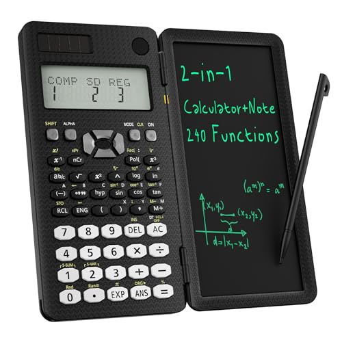 Scientific Calculator for Students with Notepad, ROATEE...