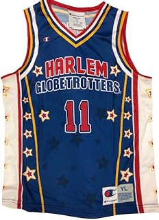 Harlem Globetrotters Cheese #11 Stars Stripes Replica Jersey by Champion