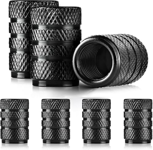 Image of CONTACTS Compatible with Hyu-ndai - 4pcs Universal Car Tire Valve Stem Caps, Aluminum Air Dust Cover, Auto Wheel Accessories