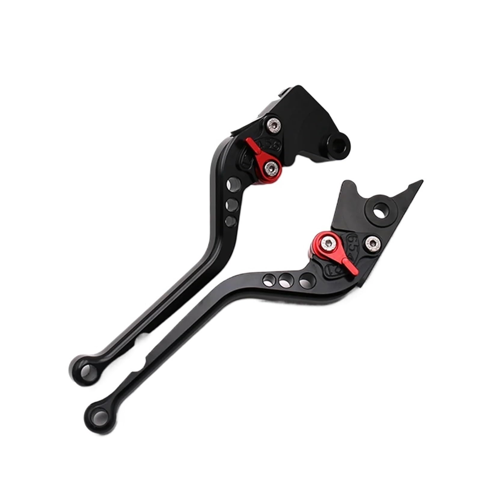 Hguvsjd for Kawasaki Z750S Z750 ZR750 ZR7 ZR7S 1991-2006 2007 2008 Short Long Handle Brake Clutch Levers Motorcycle Brake Lever(Long Black)
