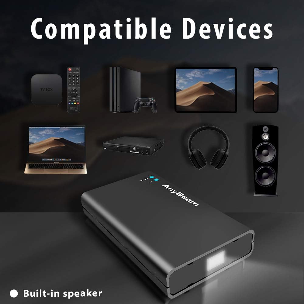 Gеt Dіѕсоunt оƒƒеr AnyBeam Pico Mini Portable Pocket Projector, Focus-Free, Laser Scanning, Lightweight, Compatible with iPhone, iPad, Android, Laptop, Tablet, PC, Gaming Console, for Party, Home (Metallic Gray) Flаѕh Sаlе AnyBeam Pico Mini Portable Pocket Projector, Focus-Free, Laser Scanning, Lightweight, Compatible with iPhone, iPad, Android, Laptop, Tablet, PC, Gaming Console, for Party, Home (Metallic Gray)