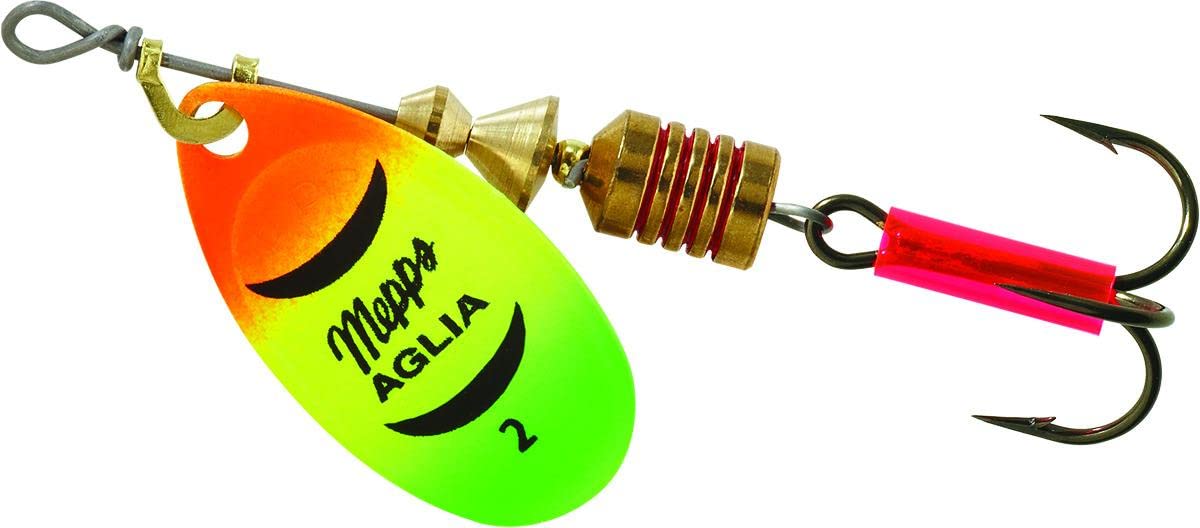 Mepps Mepps Aglia Plain Treble Fishing Lure 1 Ounce B