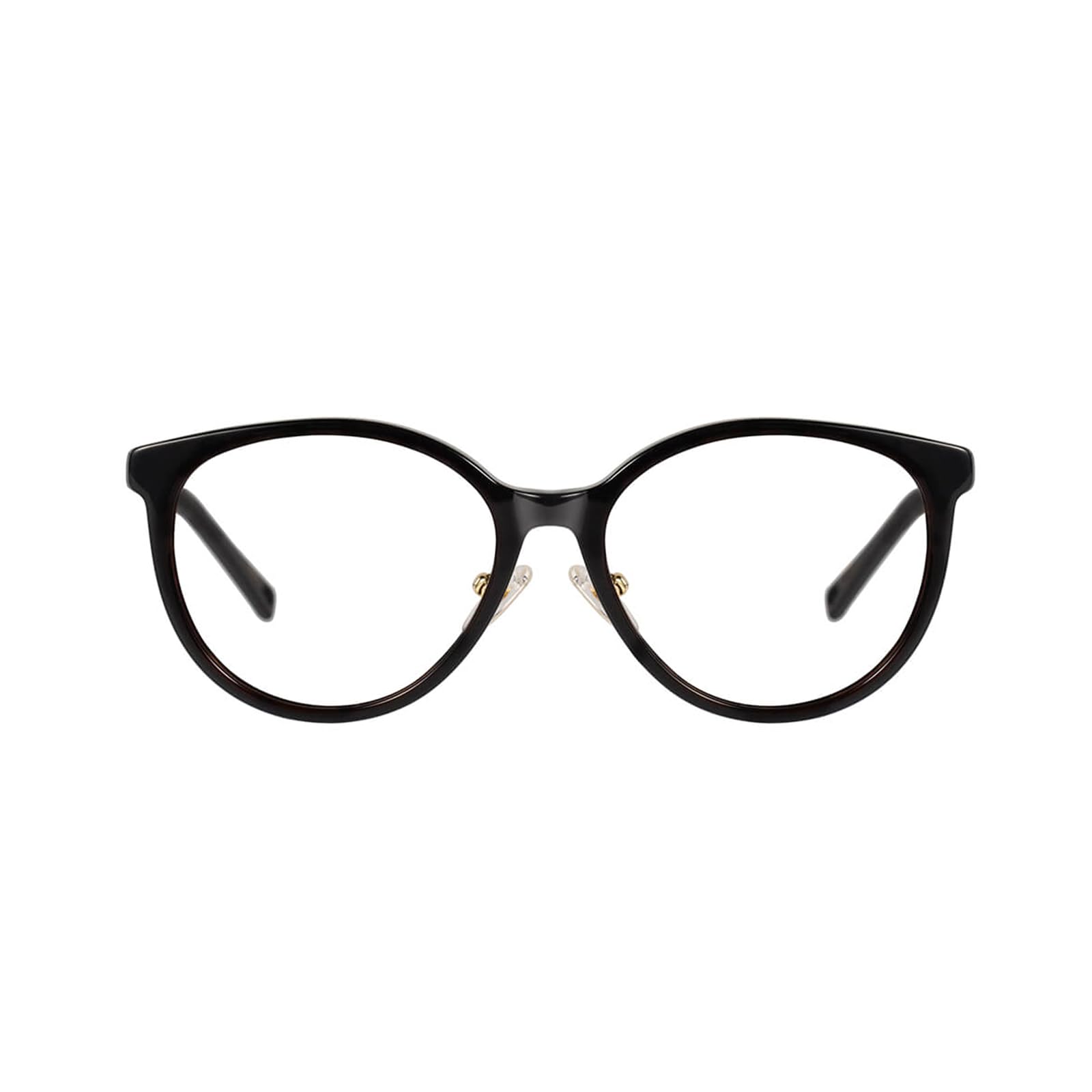 TIJNBlue Light Glasses for Women Men,Computer Glasses Bluelight Blocking,Preppy Style Cateye Frame Clear Eyeglasses,Edin