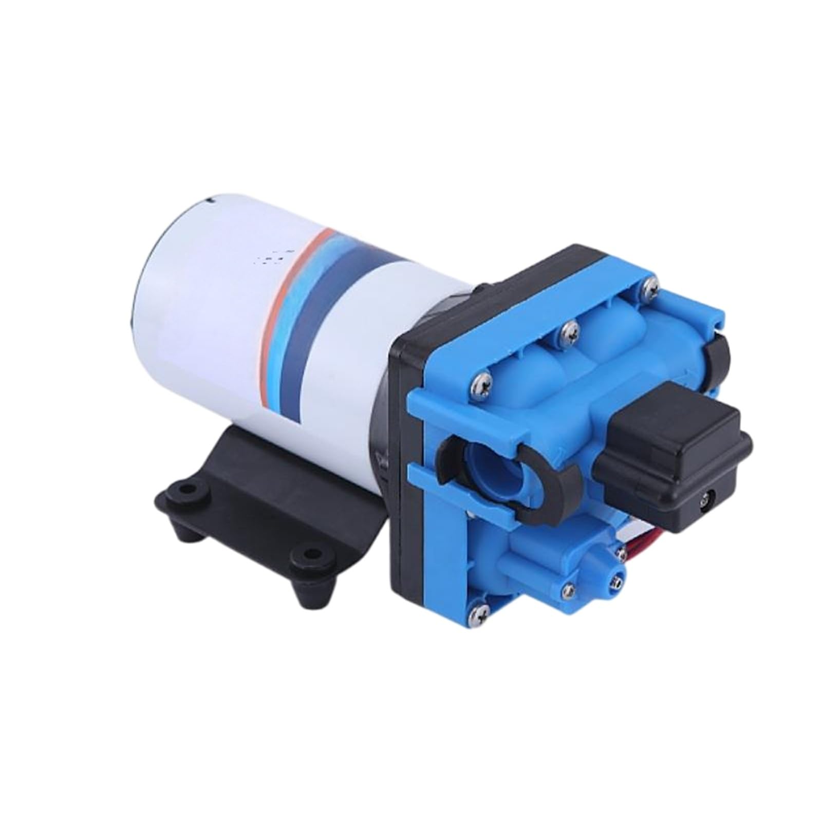 Habhyudp 12V 5.5Gpm Dc Electric High-Voltage Diaphragm Pump 24V Booster For Garden Spraying And Agricultural Irrigation,Safe And Smooth(12V)
