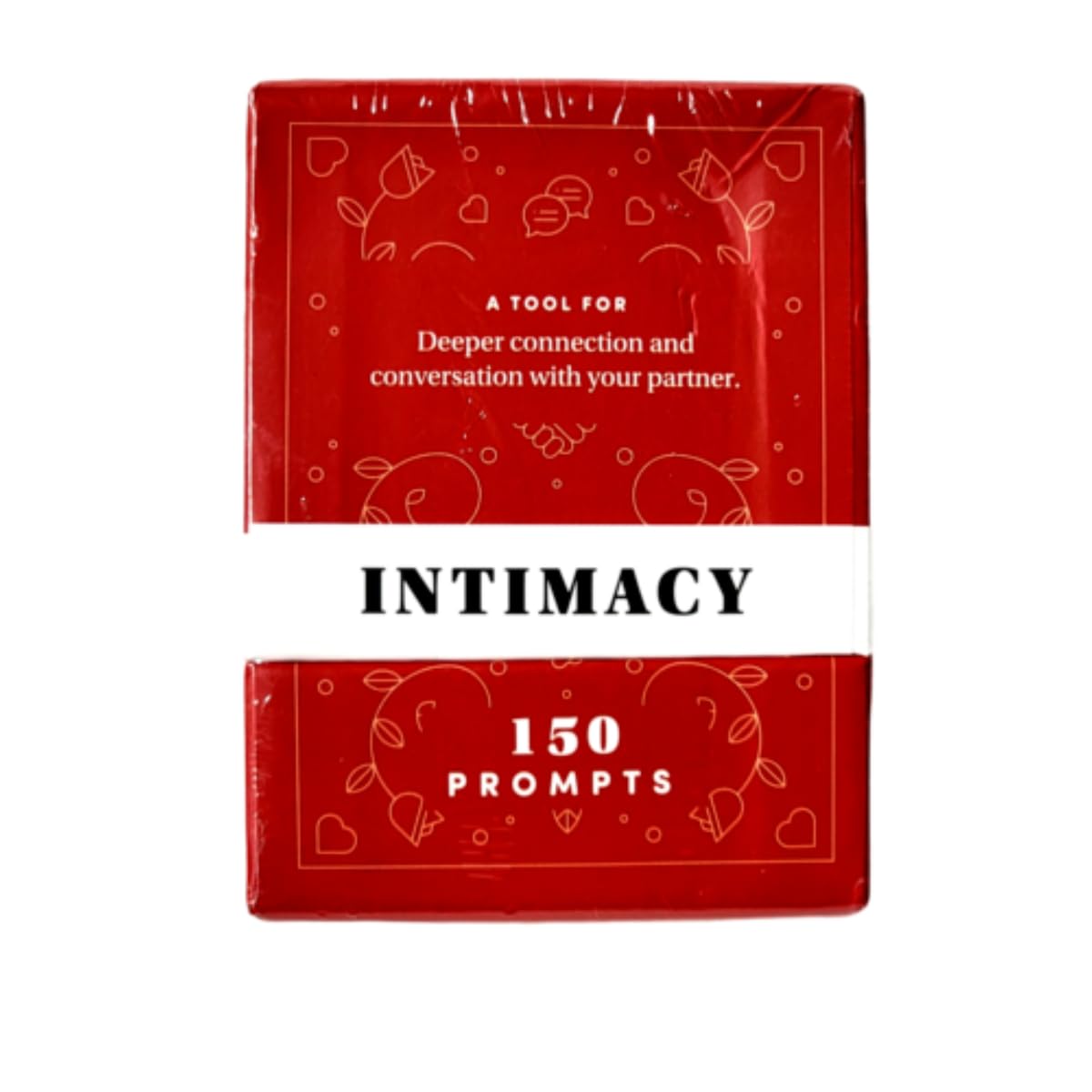 Intimacy Deck for Couples - Relationship-Building Conversation Romantic Solitaire Game for Trust & Romance - Valentine's Day Couples Game with Expansion Pack Prompts - Ideal Gift for Couples