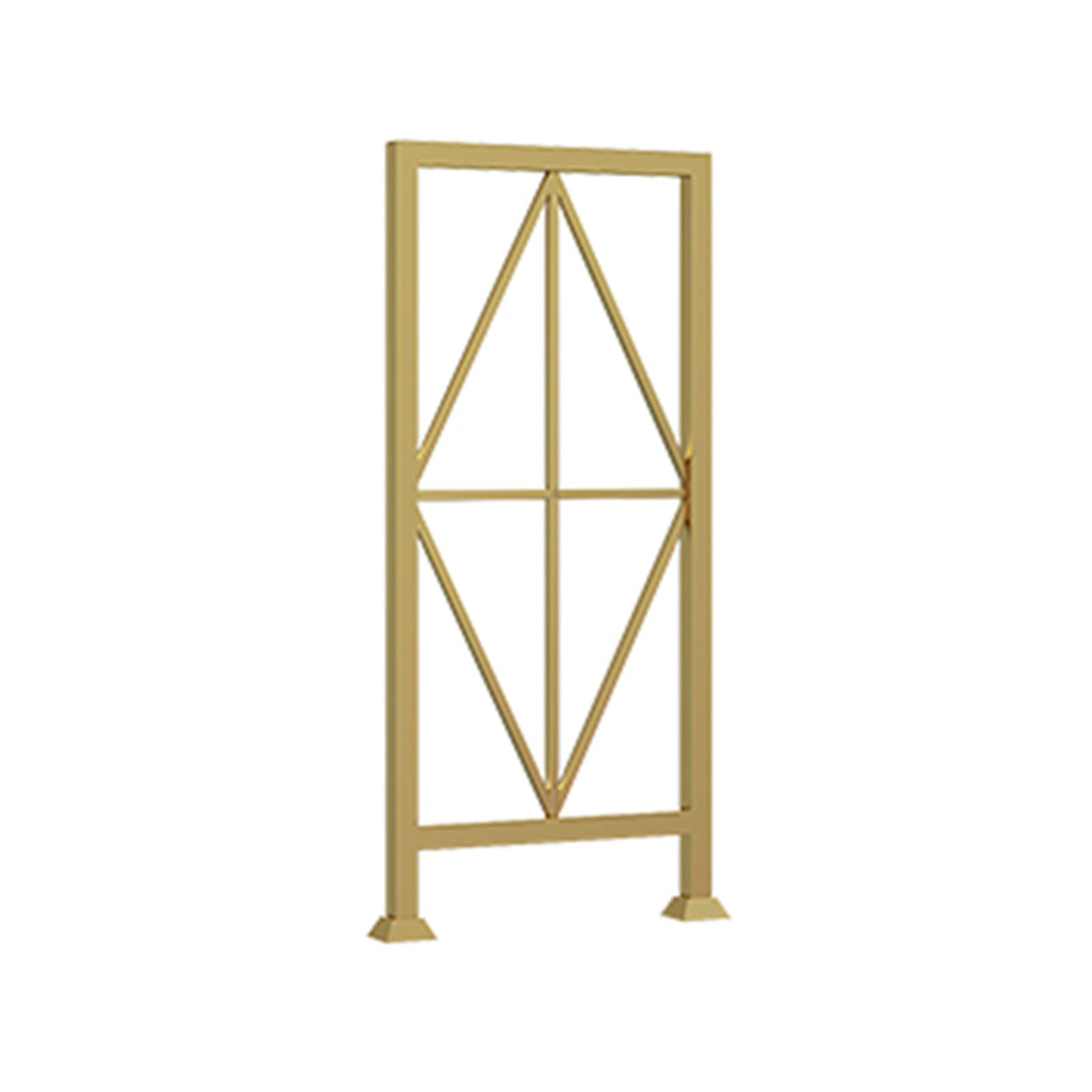 Garde-corps en métal doré pour sublimer votre balcon et votre terrasse moderne