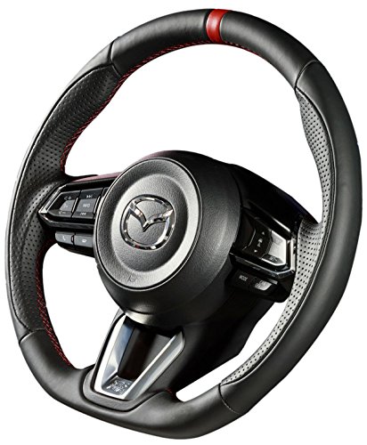Amazon | DAMD マツダ車専用ステアリング SS360-M(L) ナッパレザー