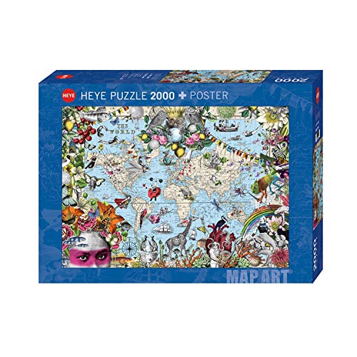 Preisvergleich Produktbild Heye Quirky World, PABUKU Puzzle, Grey