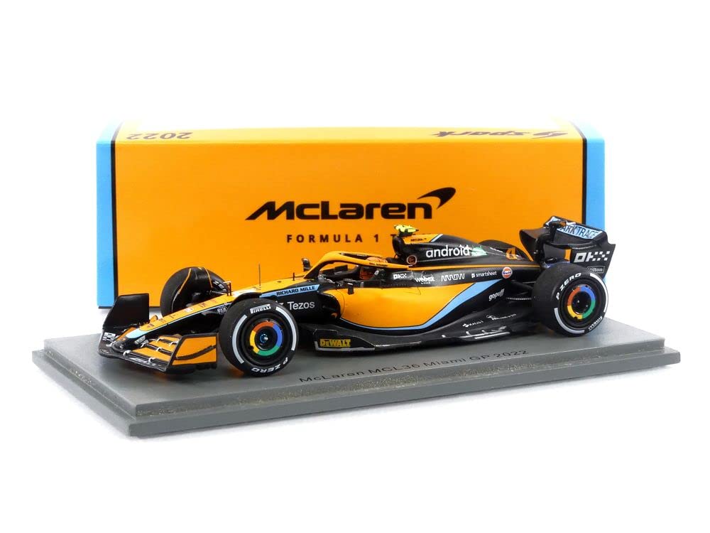 Spark Auto in miniatura da collezione, colore: arancione/blu/nero S8535