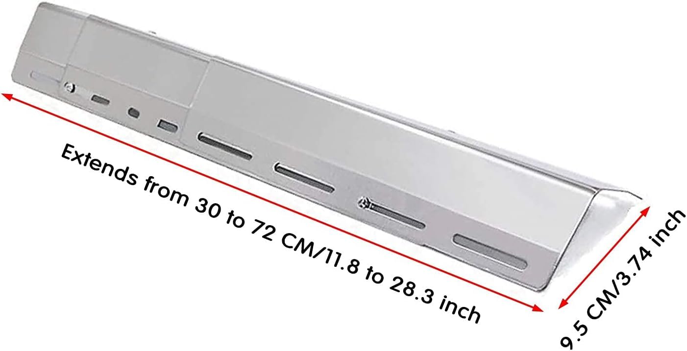 GFTIME 30-72cm Universele Verstelbare Branderafdekking voor