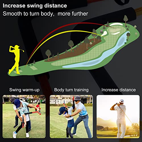 Apexone Golf Swing Trainer, Golf Training Aid, Golf Simulator, Golf Practice Training Equipment, Golf Swing Posture Corrector, Golf Swing Motion Trainer, Swing Pro Plus Golf Trainer #TOP3