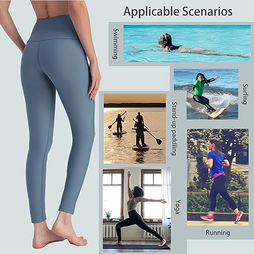 Image of Ubestyle UPF 50+ High Waist Women's Swim Pants Swim Leggings Swimming Tights Rash Guard Pants Sun Protective