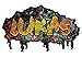 Produktbild 3D Wandtattoo Graffiti Wand Aufkleber Name LUKAS Wanddurchbruch sticker selbstklebend Wandbild Wandsticker Jungenddeko Kinderzimmer 11U039, Wandbild Größe F:ca. 97cmx57cm