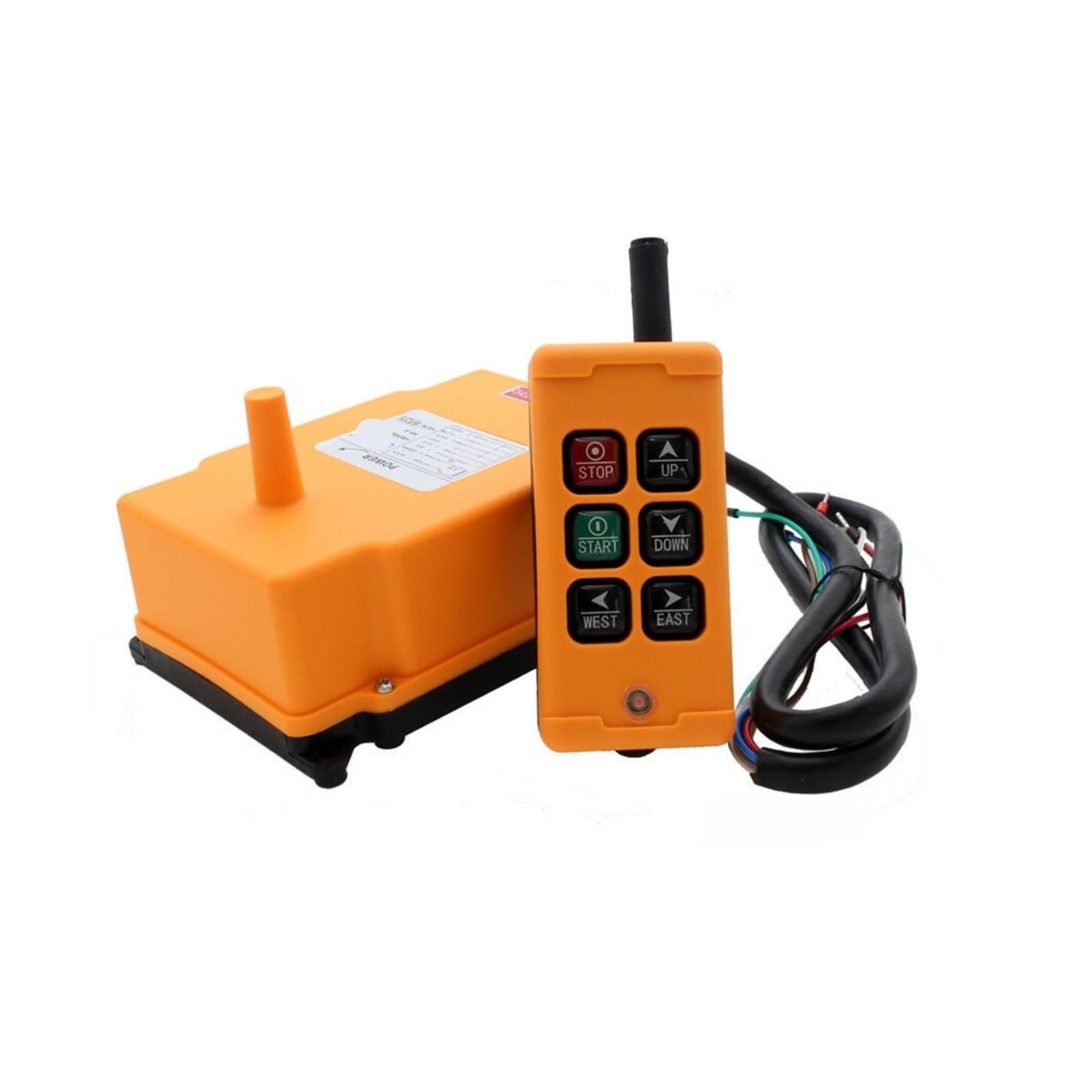 Trasmettitore for Gru telecomandata Industriale HS-6 6 Tasti Ricevitore+trasmettitore AC36V