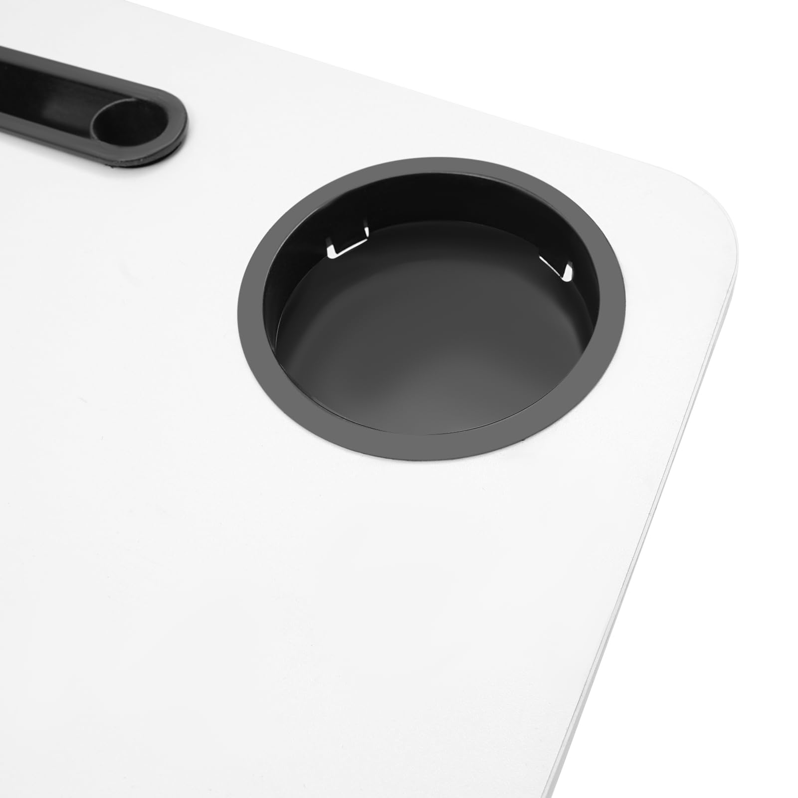 Gas Spring Mobile Stand Up Desk Podium Stand Small Standing Desk Adjustable Height Rolling Desk Portable Laptop Desk — view 5