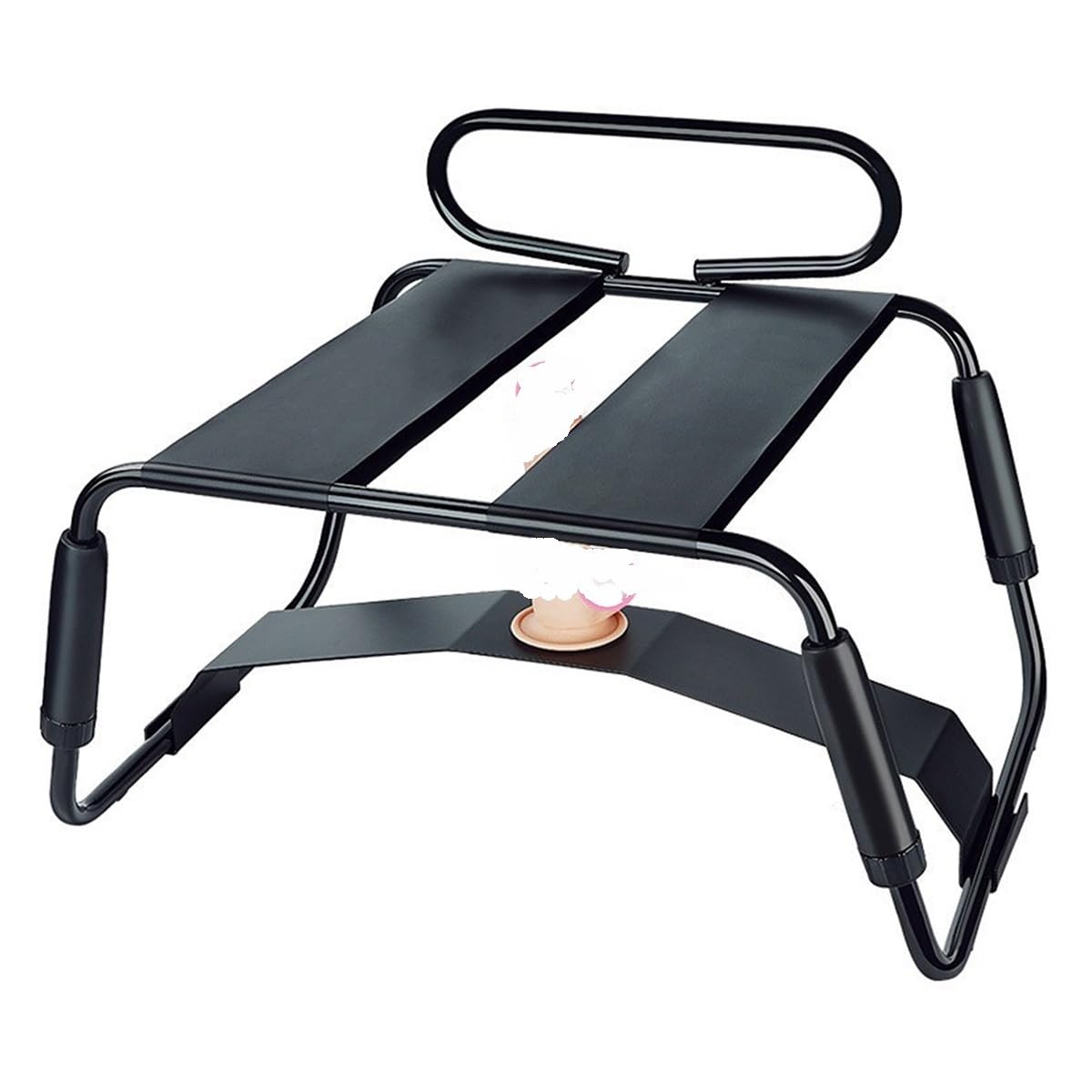 Chaise sexuelle, banc sexuel à hauteur réglable avec main courante, meubles sexuels(Armrest type with L dildo)