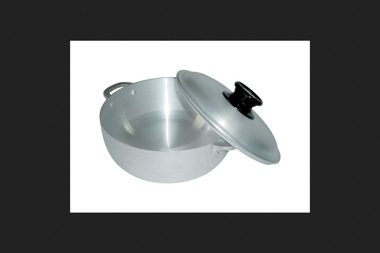 Bene Casa Aluminum Caldero 1.7 qt. Silver