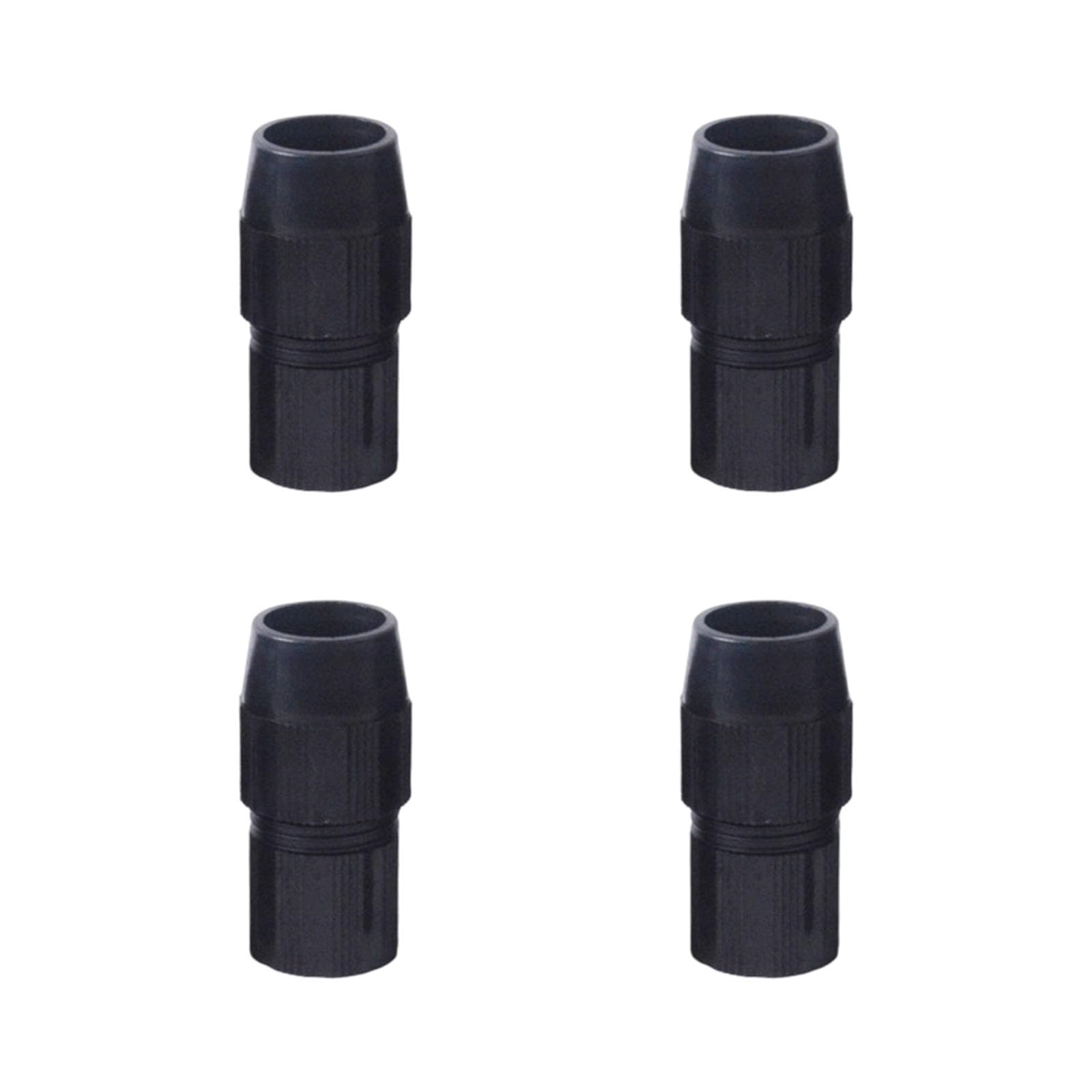 4 Pack Smooth Surfaces Coupler for Fishing Net Poles Ensuring Effortless Connection and Long Lastingly Fastener