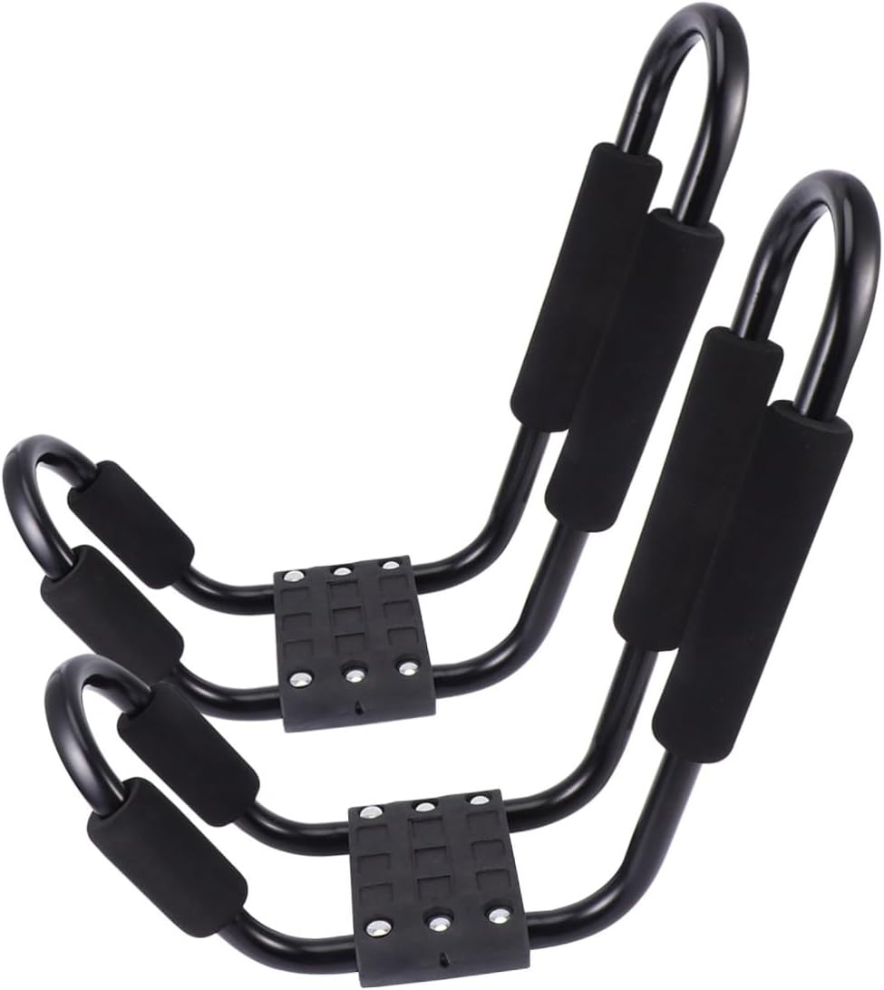 Housoutil Detachable Kayak Car Rack 2pcs Roof Frame Canoe and Ski Board Carrier for SUV and Truck Outdoor Sports