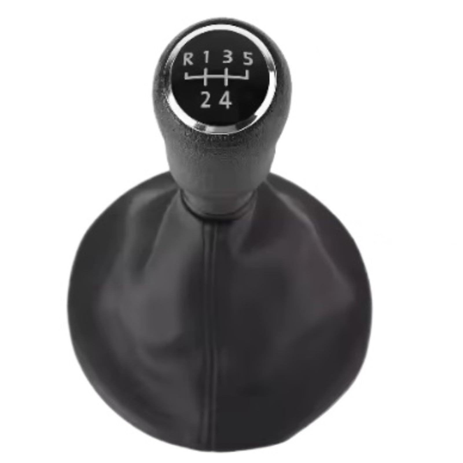 XZCVTYW 5 Speed Kit Gaiter Boot Cover Gear Stick Car Shifter Knob for T5 T6 Car Gear Shift Knob