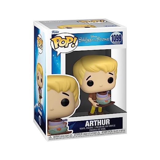 Funko Pop! Disney: SitS - Arthur "Wart" Pendragon - Sword In The Stone - Figura de Vinilo Coleccionable - Idea de Regalo- Mercancia Oficial - Juguetes para Niños y Adultos - Movies Fans