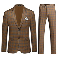 8- Checked Blue & Brown