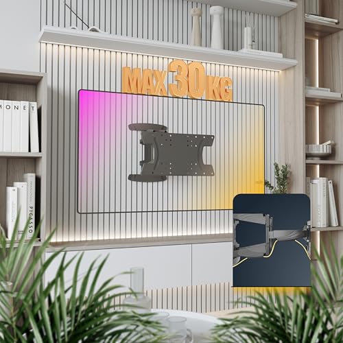 Support mural TV 55 pouces orientable pour supprimer définitivement les reflets
