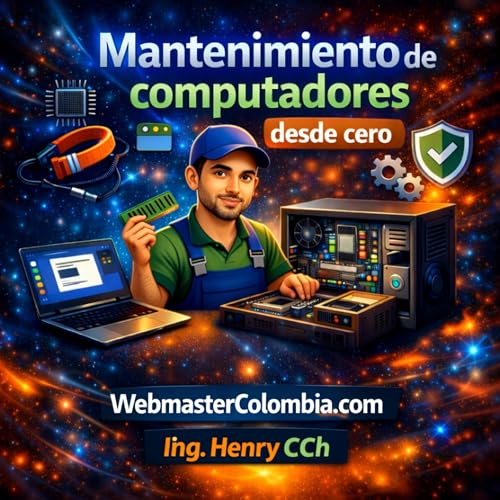 Aprende Mantenimiento de computadores desde cero cover art