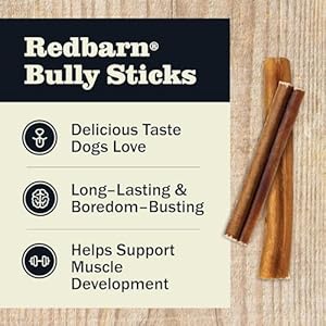 Redbarn-All-Natural-4-5-Bully-Sticks-for-Small-Medium-Dogs-Healthy-Long-Lasting-Chews-Variety-Party-Pack-100-Beef-Single-Ingredient-Low-Odor-Rawhide-Free-12oz-Bag-Packaging-May-Vary - Cucciolini Doodles   Redbarn-All-Natural-4-5-Bully-Sticks-for-Small-Medium-Dogs-Healthy-Long-Lasting-Chews-Variety-Party-Pack-100-Beef-Single-Ingredient-Low-Odor-Rawhide-Free-12oz-Bag-Packaging-May-Vary