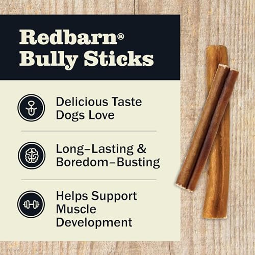 Redbarn-All-Natural-4-5-Bully-Sticks-for-Small-Medium-Dogs-Healthy-Long-Lasting-Chews-Variety-Party-Pack-100-Beef-Single-Ingredient-Low-Odor-Rawhide-Free-12oz-Bag-Packaging-May-Vary - Cucciolini Doodles   Redbarn-All-Natural-4-5-Bully-Sticks-for-Small-Medium-Dogs-Healthy-Long-Lasting-Chews-Variety-Party-Pack-100-Beef-Single-Ingredient-Low-Odor-Rawhide-Free-12oz-Bag-Packaging-May-Vary