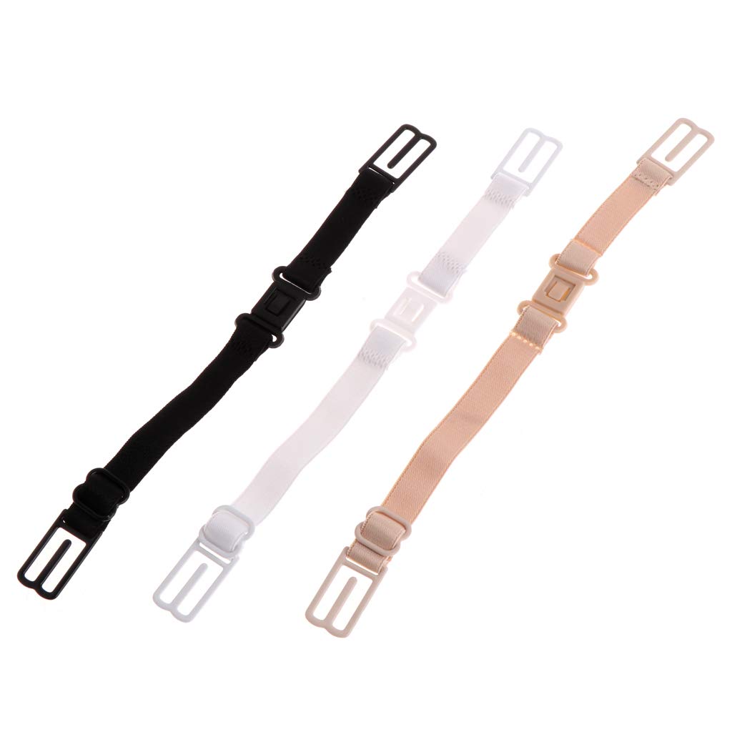 15pcs 3 Colore Racer Indietro Reggiseno Clip Decolleté Enhancer Fibbia Reggiseno Cinghia Titolare - Foto 11