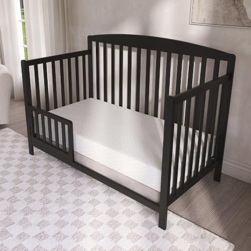 Image of Dream On Me Premium 2-in-1 Baby Zzz Crib & Toddler Mattress, Made in USA