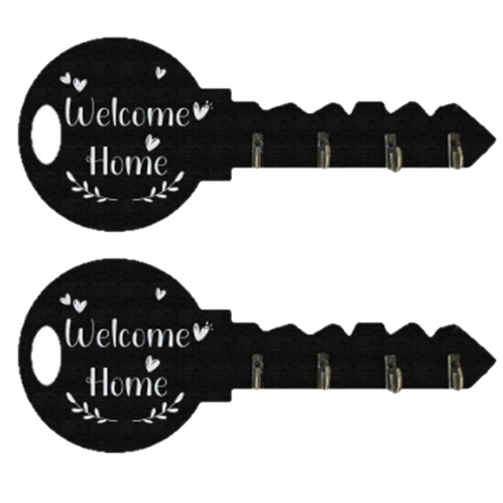 Littimoon Wooden Key Holder with Shelf & Hooks Space-Saving Wall Mount Organizer for Keys Coats Entryway Kitchen Hanger