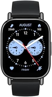 Rᥱdmi Watch 5 Lite | 1.96" AMOLED Display | Built-in GPS | Bluetooth Calling with AI Noise Reduction | Always-On Display | 5 ATM Water Resistant | Black | A+ Condition