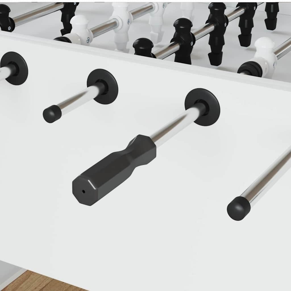 Juego de mango de futbolín de plástico negro para sala de juegos interior, piezas de repuesto, tuning, reparación, duradero, diseño moderno, adecuado para mesa de juegos, profesional, sala de