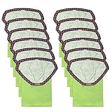 12 Pack 107314 Micro Filter Bags Replacement for ProTeam 6 Quart Backpack Vacuum: Super Coach Pro 6, ProVac FS 6, GoFit 6, GoFit 6 PLUS and GoFree Flex Pro II